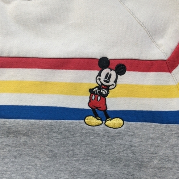 GRAY MICKEY MOUSE SWEATSHIRT CREWNECK SIZE large & XL. - Picture 3 of 7